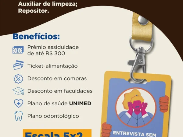 VAGAS PARA O EXTRAPLUS DE JARDIM DA PENHA