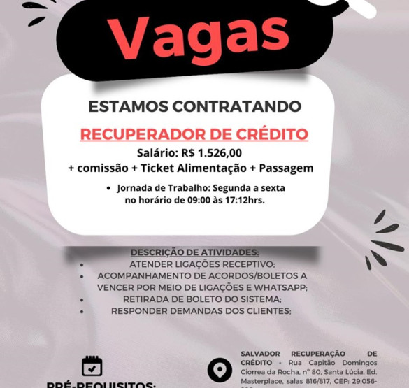 RECUPERADOR DE CRÉDITO