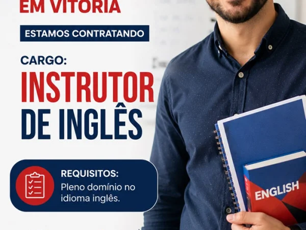 CCAA CONTRATA INSTRUTOR DE INGLÊS