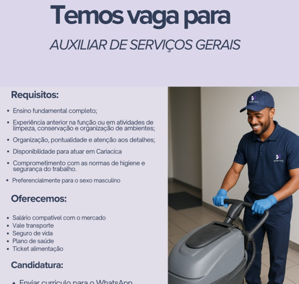 AUXILIAR DE SERVIÇOS GERAIS