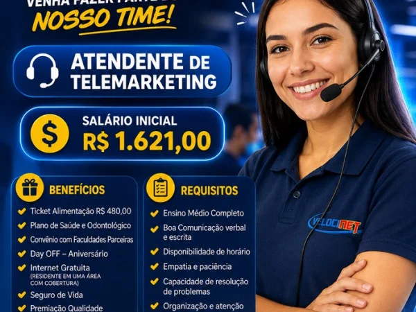 ATENDENTE DE TELEMARKETING