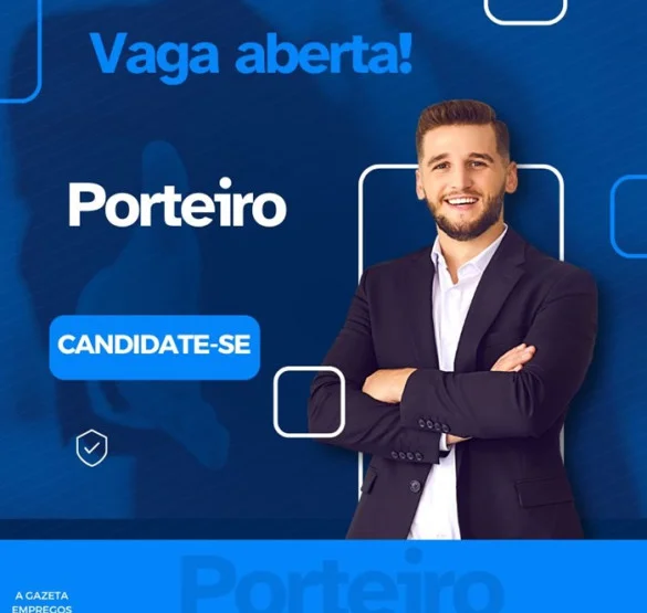 VAGA PARA PORTEIRO - PCD