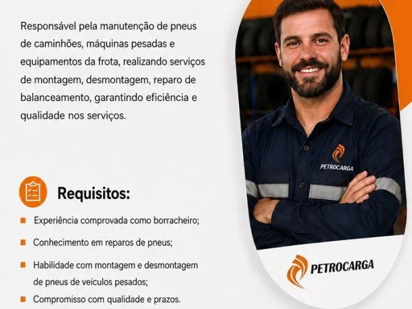 PETROCARGA CONTRATA BORRACHEIRO
