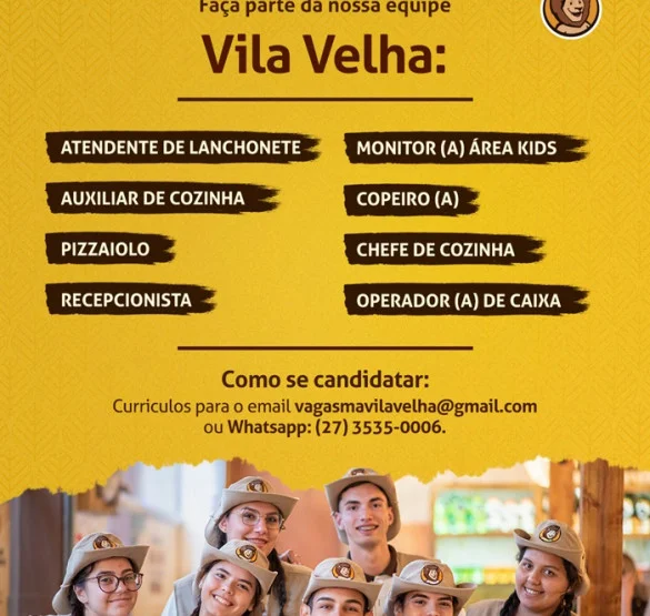 MUNDO ANIMAL ABRE VAGAS DE EMPREGO