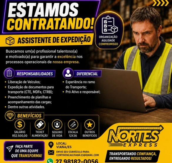 ASSISTENTE DE EXPEDIÇÃO