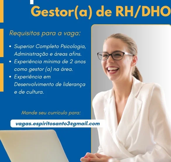 Vaga para Gestor(a) de RH/DHO