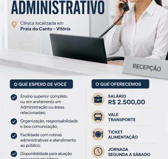 RECEPCIONISTA ADMINISTRATIVO
